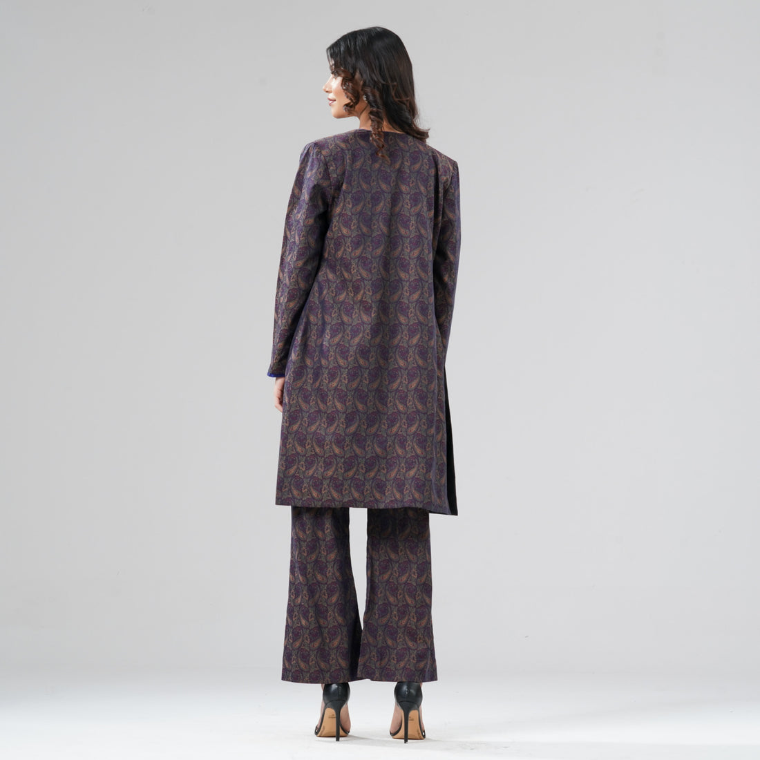 Womens Navy Two Piece Set